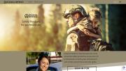 oceania defence website design